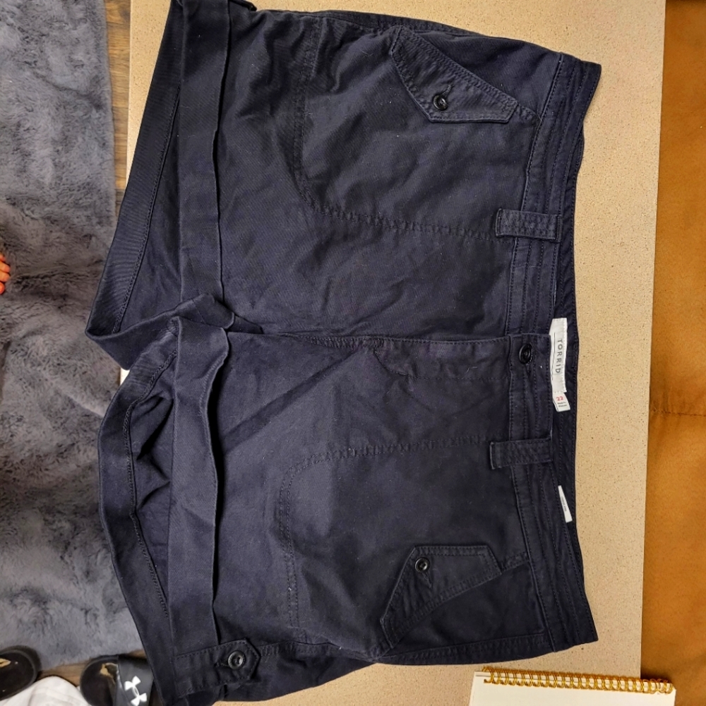 Torrid Black First at Fit Shorts